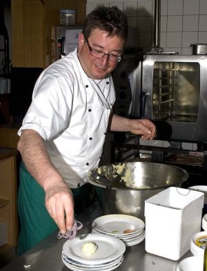 Tilbert Ganahl - Pächter und Küchenchef des Waldhauser Bräus