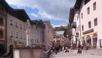 Das historische Ortszentrum Berchtesgaden